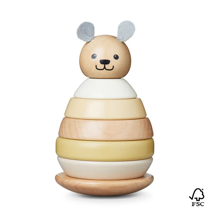 Cam Cam Copenhagen Piramidka dla dzieci Bear FSC