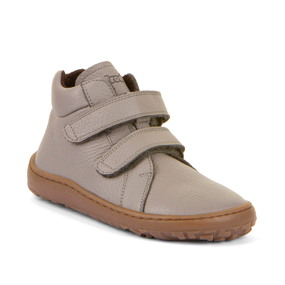 Froddo Buty barefoot dziecięce za kostkę Piaskowy szary