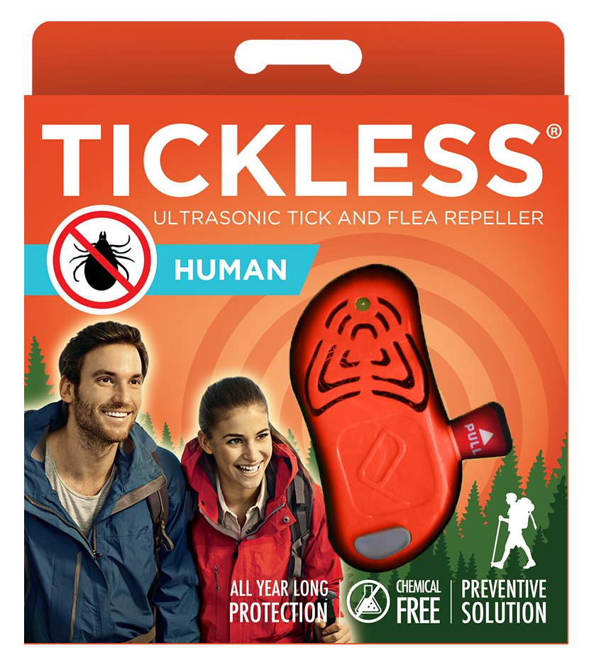 Tickless Human Orange Urządzenie chroniące przed kleszczami