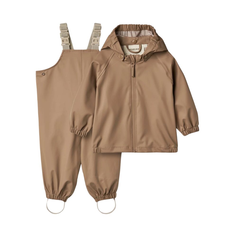 Wheat Kurtka i spodnie przeciwdeszczowe dla dzieci Charlie Hazel
