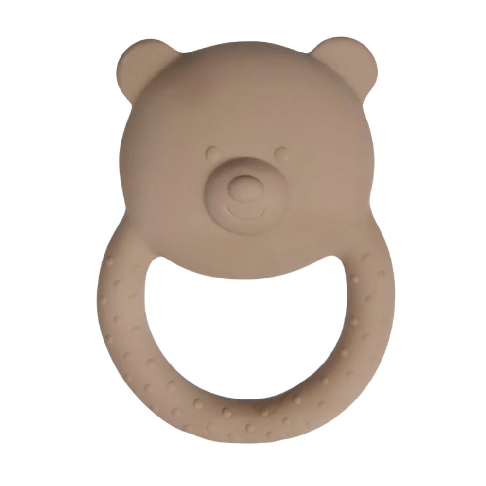 Jollein Gumowy Gryzak dla niemowlaka Teddy Bear Biscuit