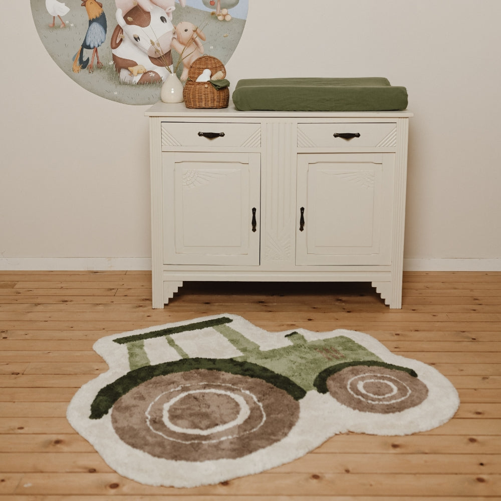 Little Dutch Dywan dziecięcy Traktor 100x110 cm