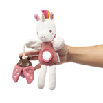 Lilliputiens Przytulanka dla niemowlaka pacynka Lena jednorożec