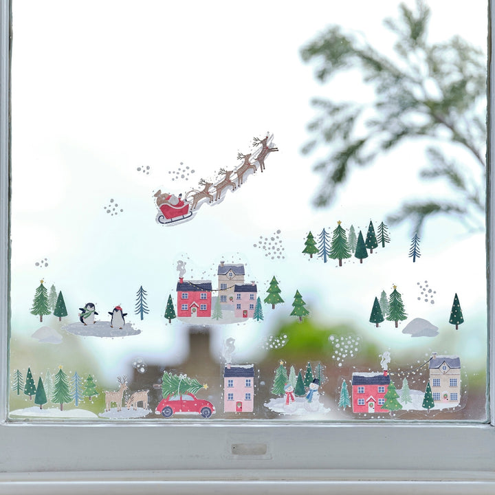 Gingerray Naklejki na okno świąteczne