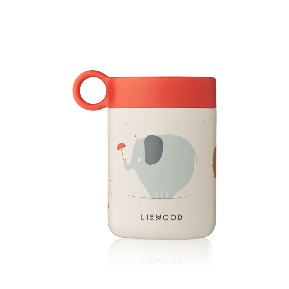Liewood Termos obiadowy dla dzieci Kiani Circus Sandy 250 ml