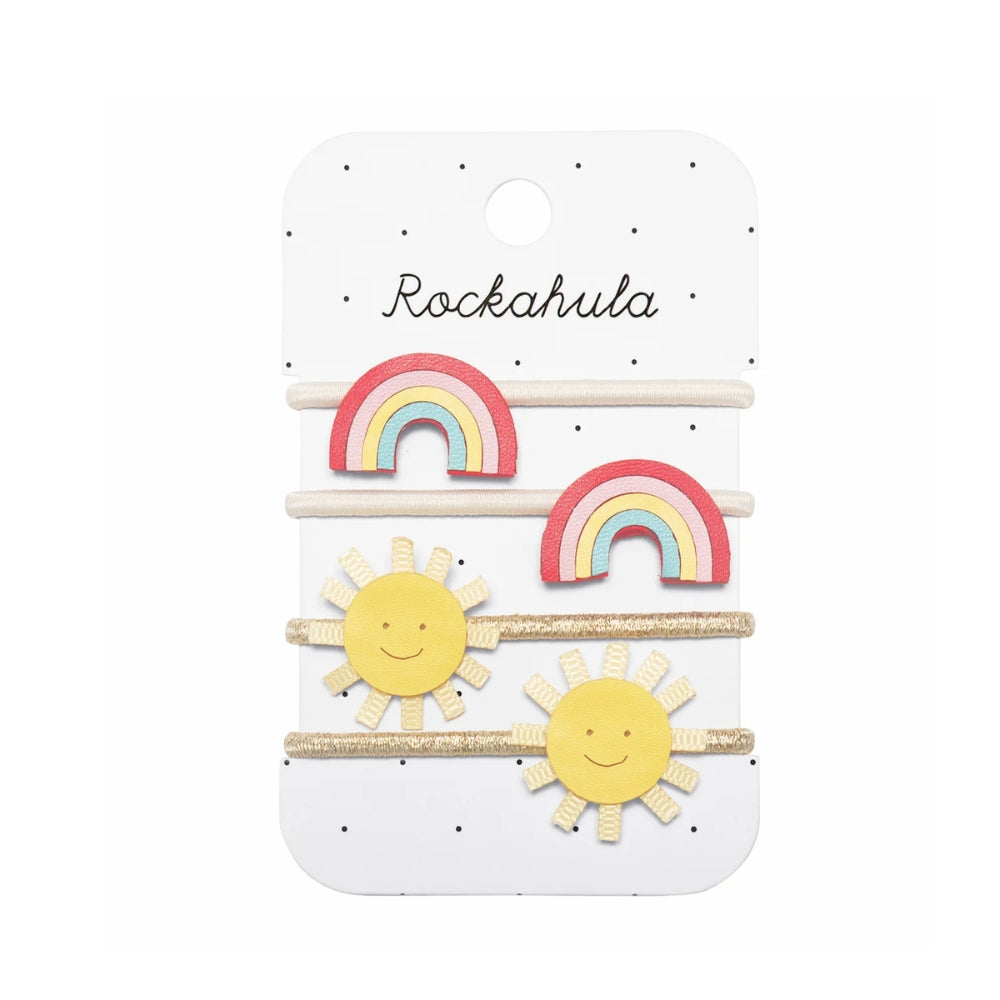 Rockahula Gumki do włosów Vintage Rainbow and Sun Ponies