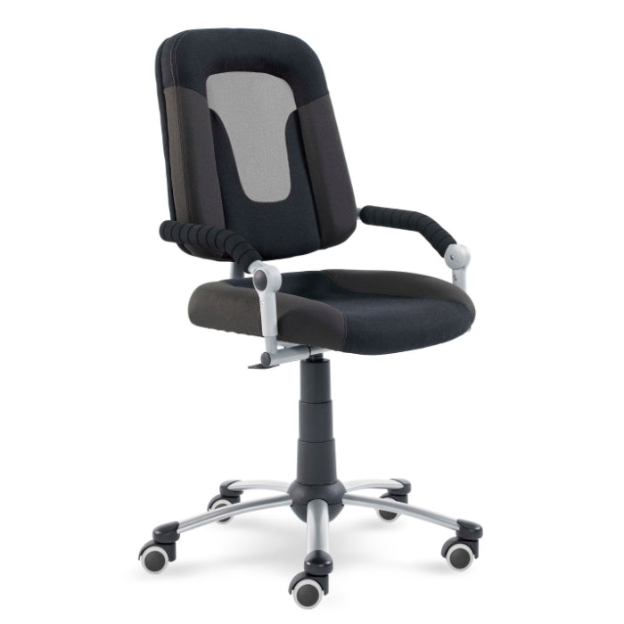Ergonomiczne krzesło do biurka dla dziecka Freaky Sport czarny/szary