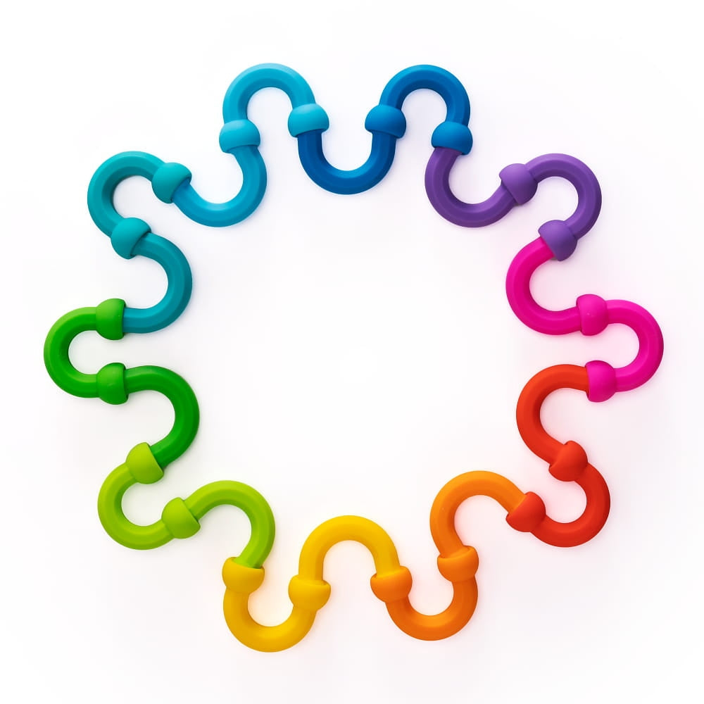 Fat Brain Toys Półokrągłe Klocki dla dzieci Plip
