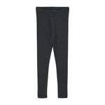 Wheat Legginsy z wełny jedwabnej dla dzieci Navy