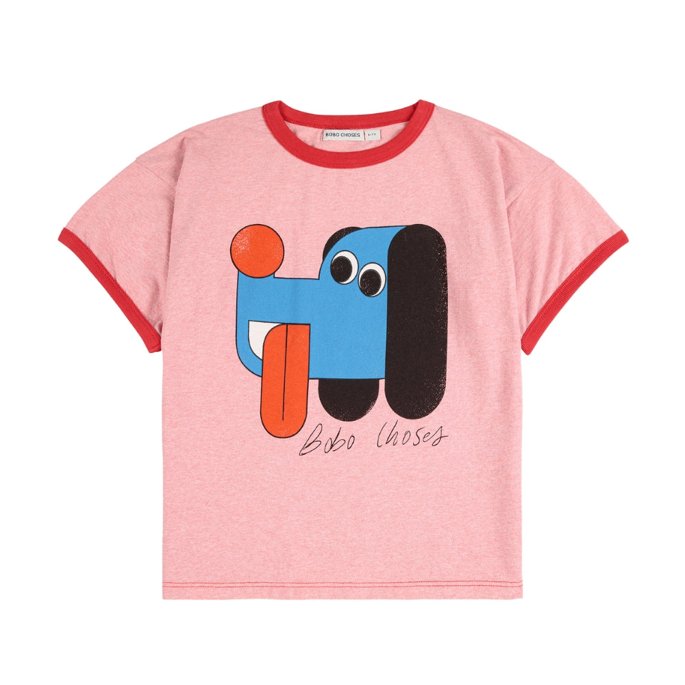 Bobo Choses Koszulka dla dzieci Doggy Mate Red