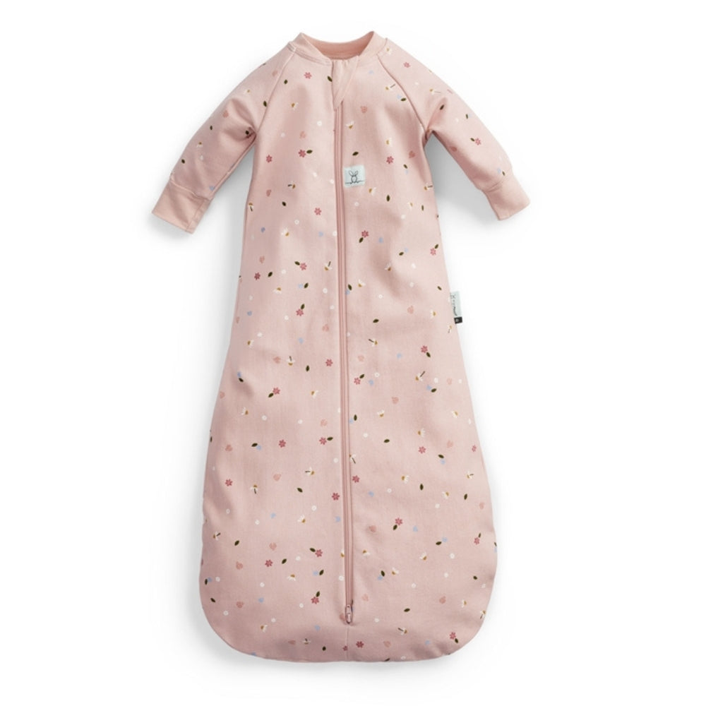 ergoPouch Śpiworek do spania z Rękawami Jersey Daisies 8-24M 1.0TOG