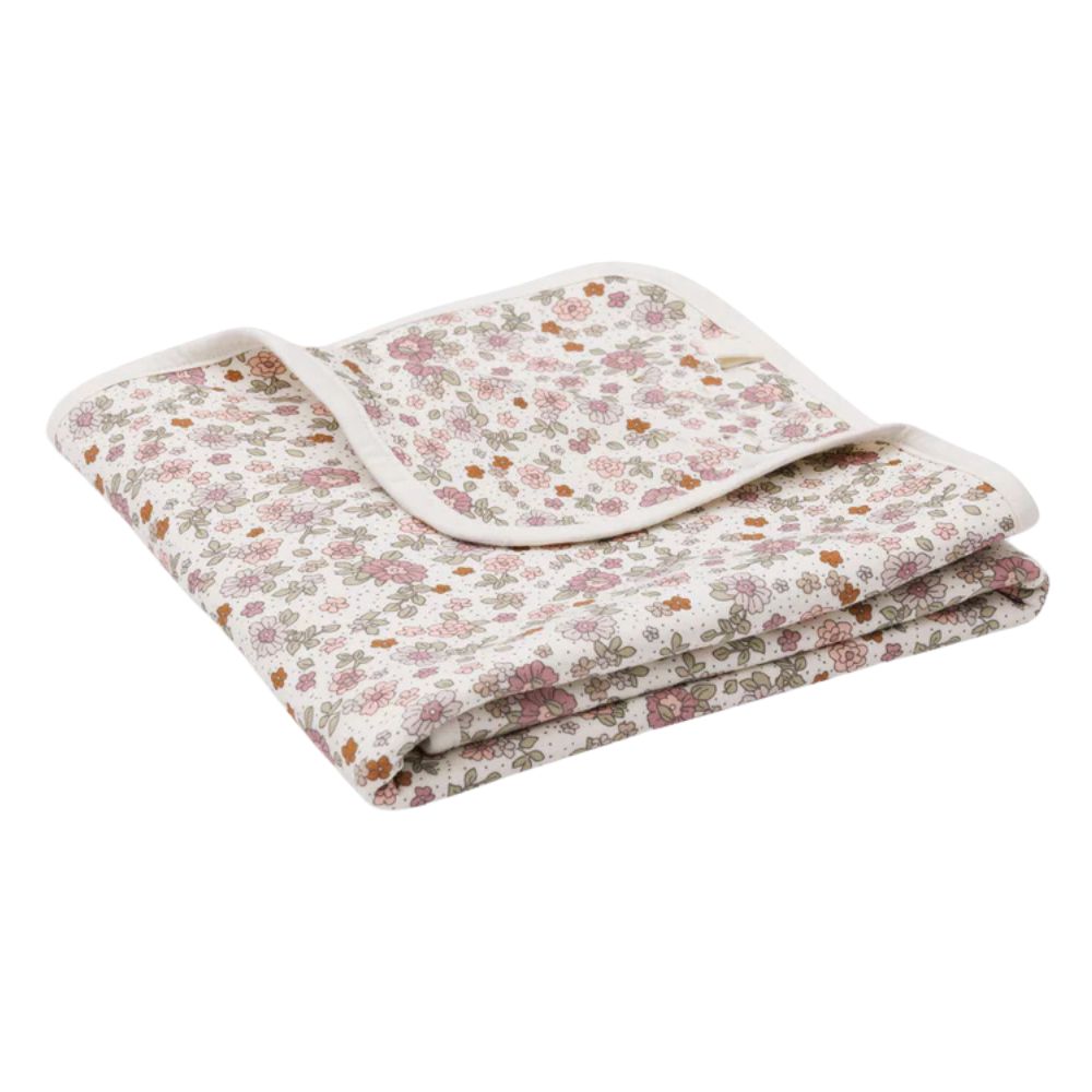 Jollein Kocyk dla niemowlaka 75x100cm Retro Flowers