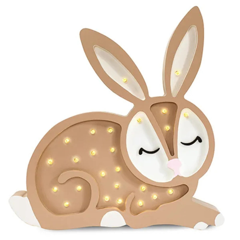 Little Lights Lampka dla dzieci Bunny Chocolate Brown