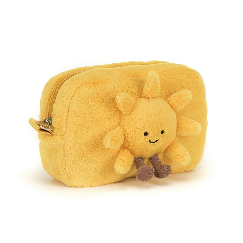 Jellycat Piórnik Kosmetyczka Uśmiechnięte Słoneczko 19 cm
