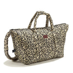 La Millou Torba dla mamy weekendowa Ortalion Leopard Cream