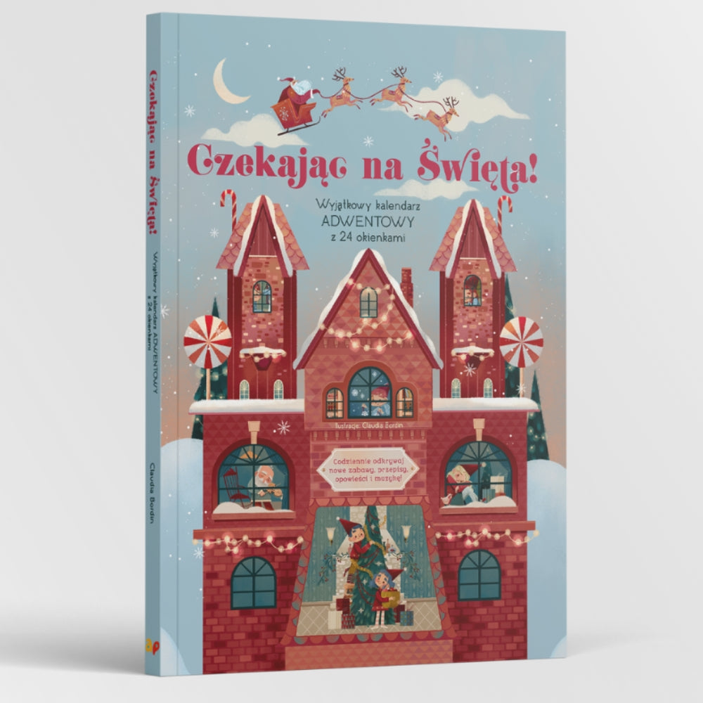 Api Papi Kalendarz adwentowy z 24 okienkami Czekając na Święta