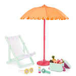 Our Generation Akcesoria dla lalki Zestaw Sunny & Cool Patio