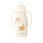 Liewood Bidon termiczny dla dzieci Kimmie 250 ml Elephant Creme de la creme