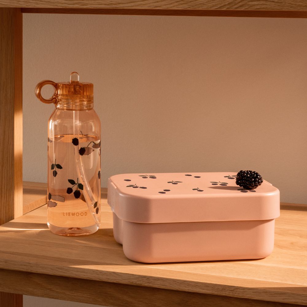 Liewood Zestaw lunchbox i butelka na wodę Yang Tritan Berry Pale Tuscany