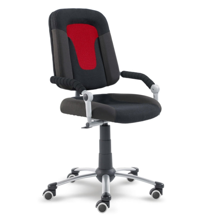 Ergonomiczne krzesło do biurka dla dziecka Freaky Sport czarny/czerwony
