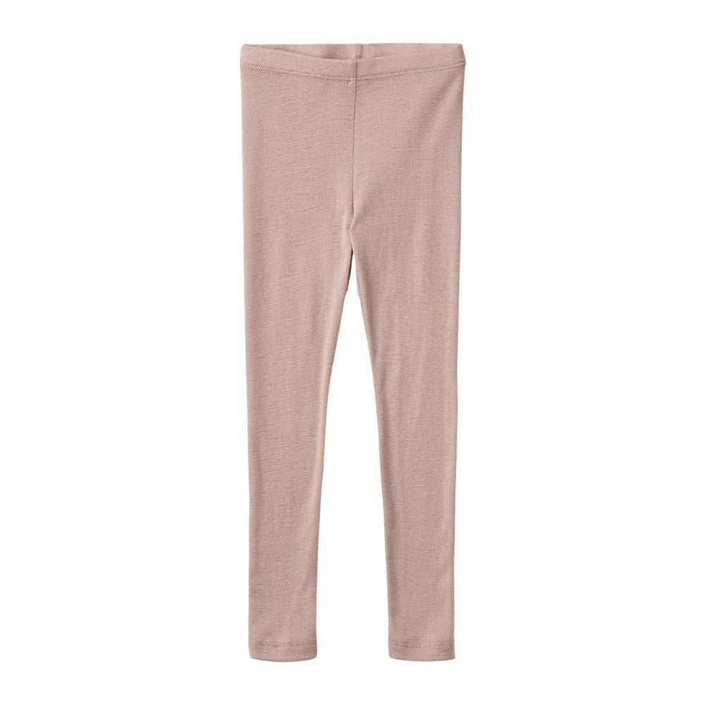 Wheat Legginsy wełniane dla dzieci Dry Rose