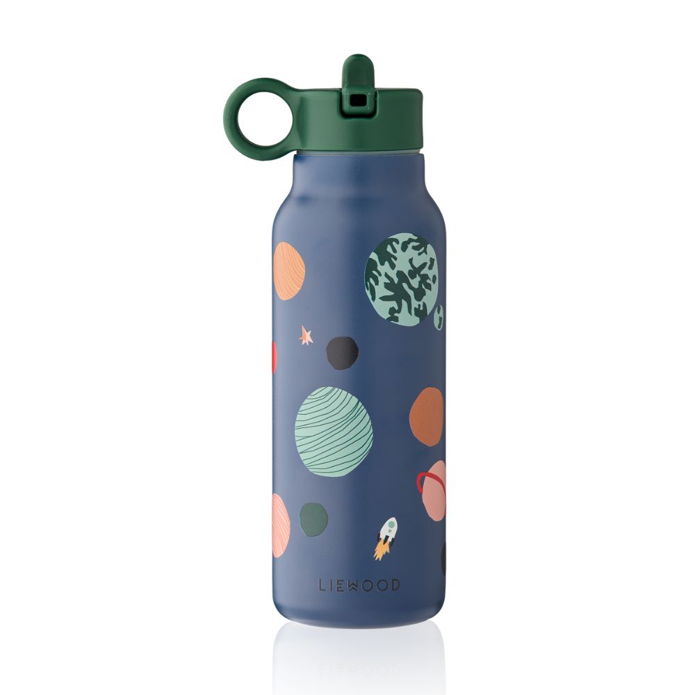 Liewood Butelka termiczna dla dzieci 350 ml Falk Universe Classic Navy