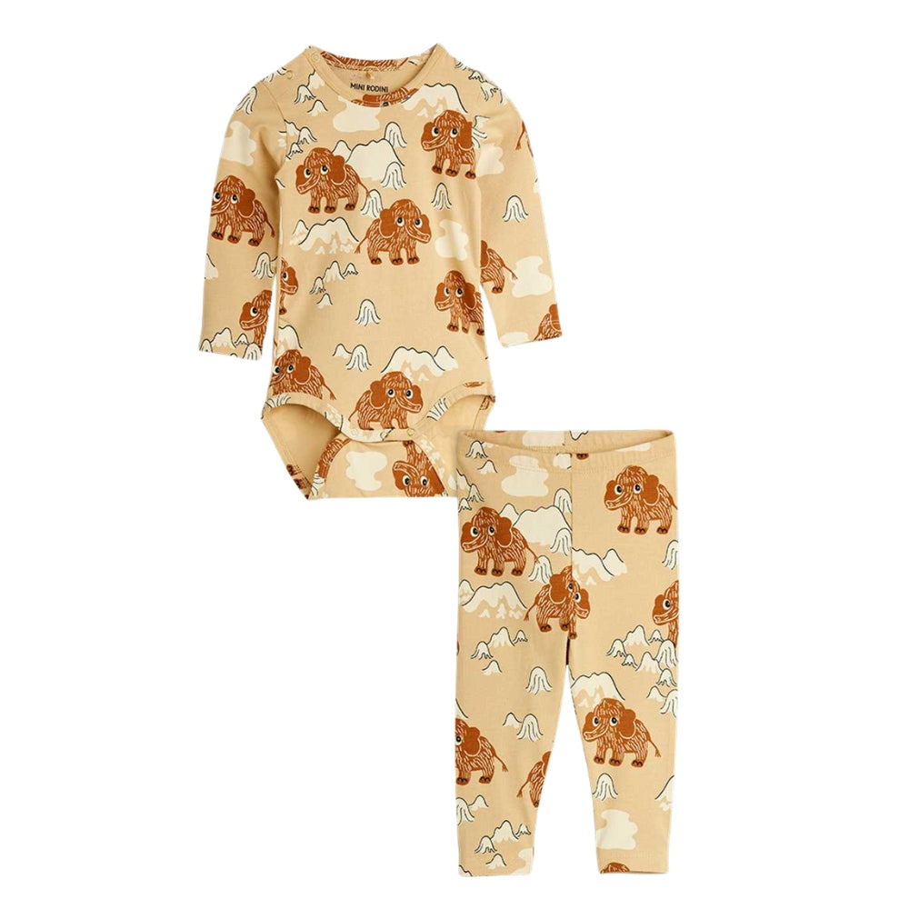 Mini Rodini Zestaw dla niemowląt Mammoth