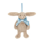 Jellycat Zawieszka nieśmiały króliczek Beige