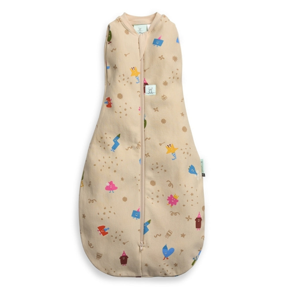 ergoPouch Śpiworek niemowlęcy 2w1 Birthday Blobs 0-3 mies 1.0 TOG