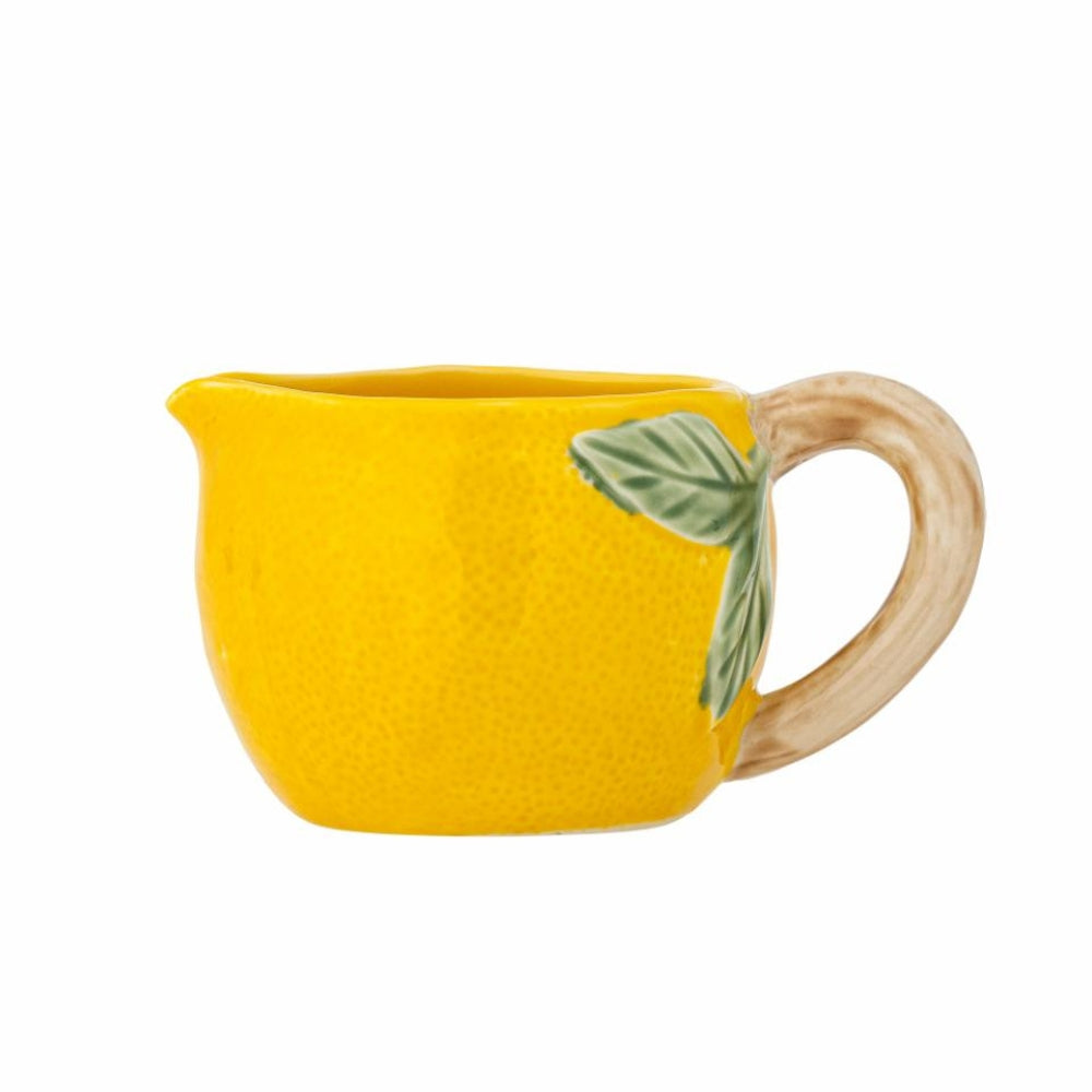 Bloomingville Dzbanek na mleko Limone Yellow Stoneware