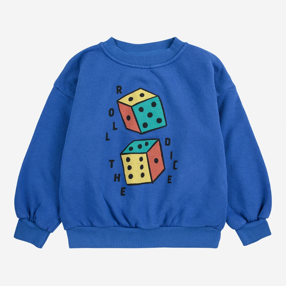 Bobo Choses Bluza dziecięca Roll The Dice Blue