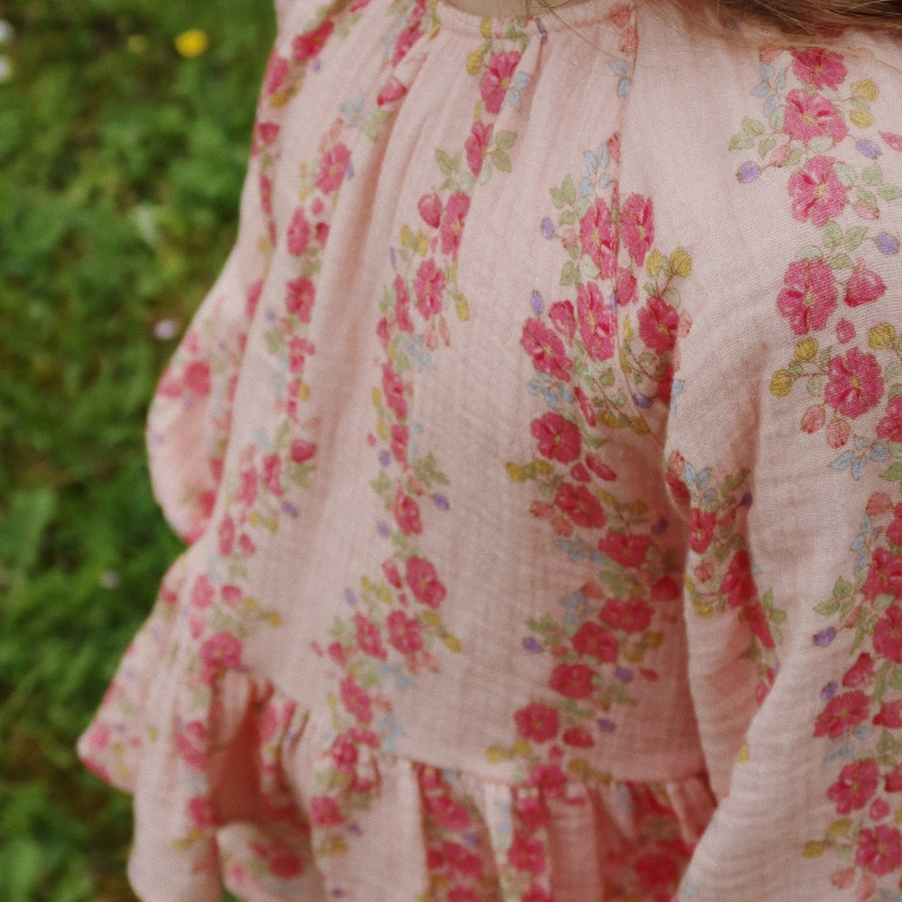 Konges slojd Bluzka dla dziewczynki Coco Floria Pink