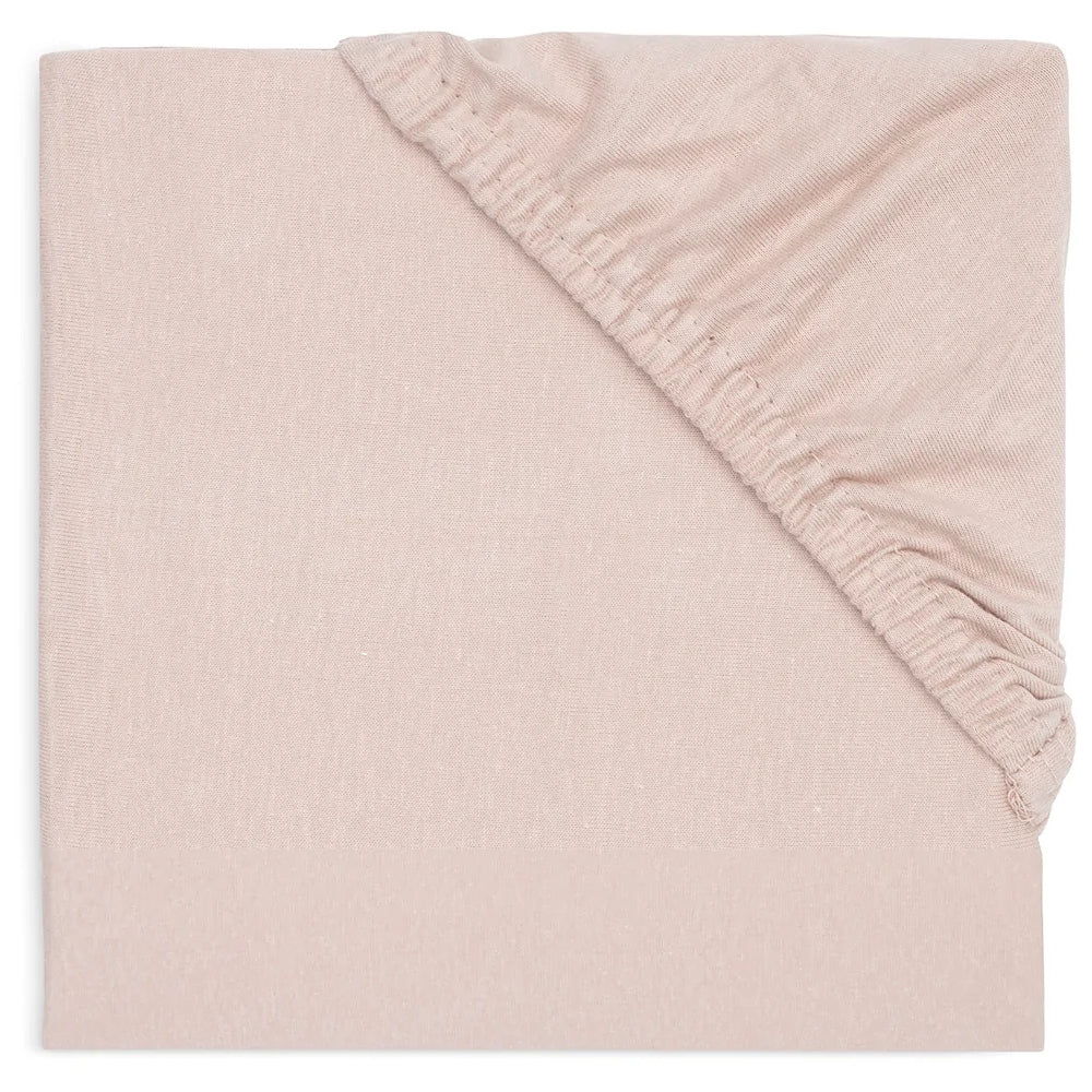 Jollein Prześcieradło z dopasowaną gumką Jersey 70x140 Wild Rose