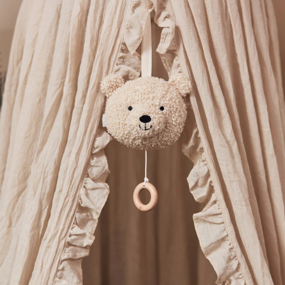 Jollein Pozytywka dla niemowląt Teddy Bear Naturel