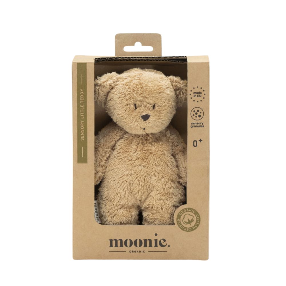 Moonie Miś sensoryczny Little Teddy Cappuccino