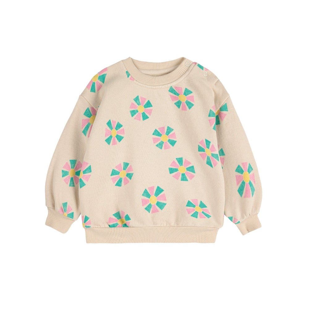 Bobo Choses Bluza dla dzieci Kaleidoscope All Over White