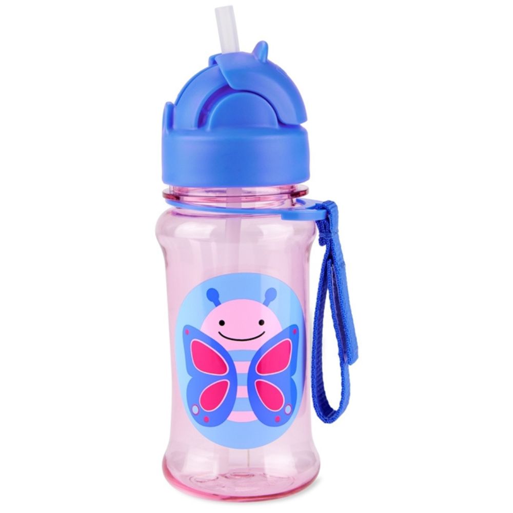 Skip Hop Bidon dla Dziecka Tritanowy Motyl 355ml ZOO Tritan