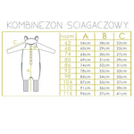 Zezuzulla Kombinezon niemowlęcy Uszaty Kropki Beż