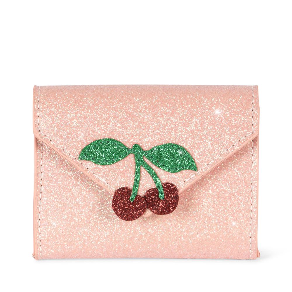 Konges Slojd Portfel dla dziewczynki Pink Glitter