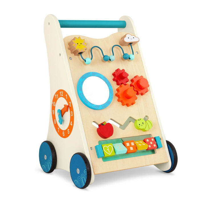 B.Toys Drewniany chodzik dla dziecka Little Learning Steps