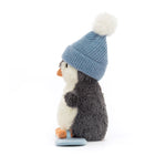 Jellycat Przytulanka Pingwin na snowboardzie