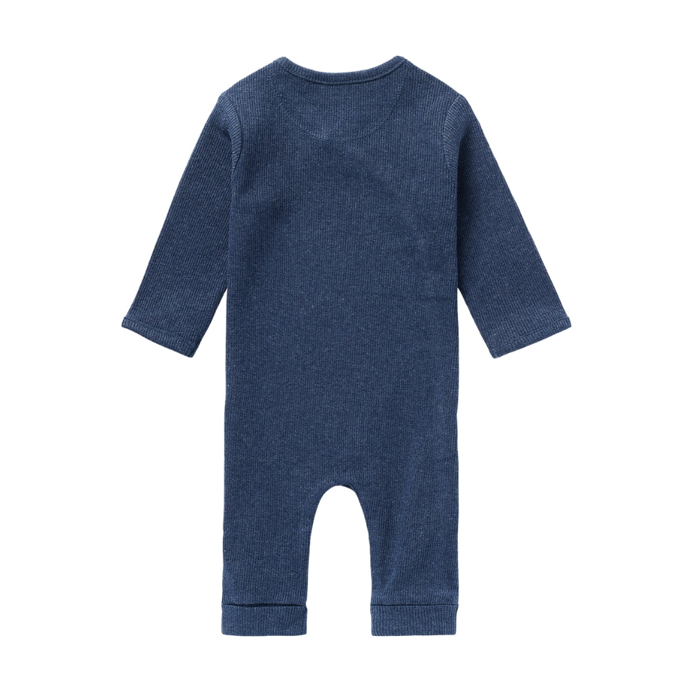 Noppies Kombinezon dla niemowlaka Nevis Navy Melange
