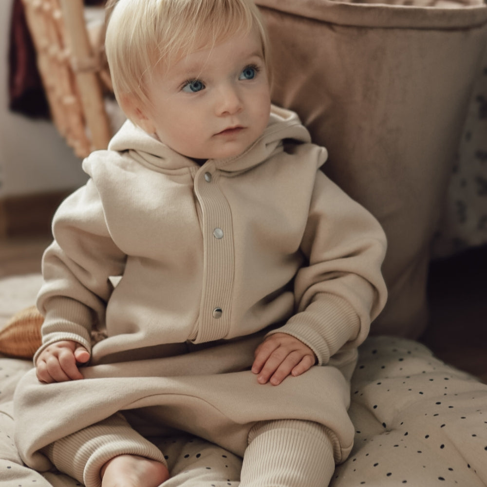 Zezuzulla Kombinezon niemowlęcy Uszaty Mleczko