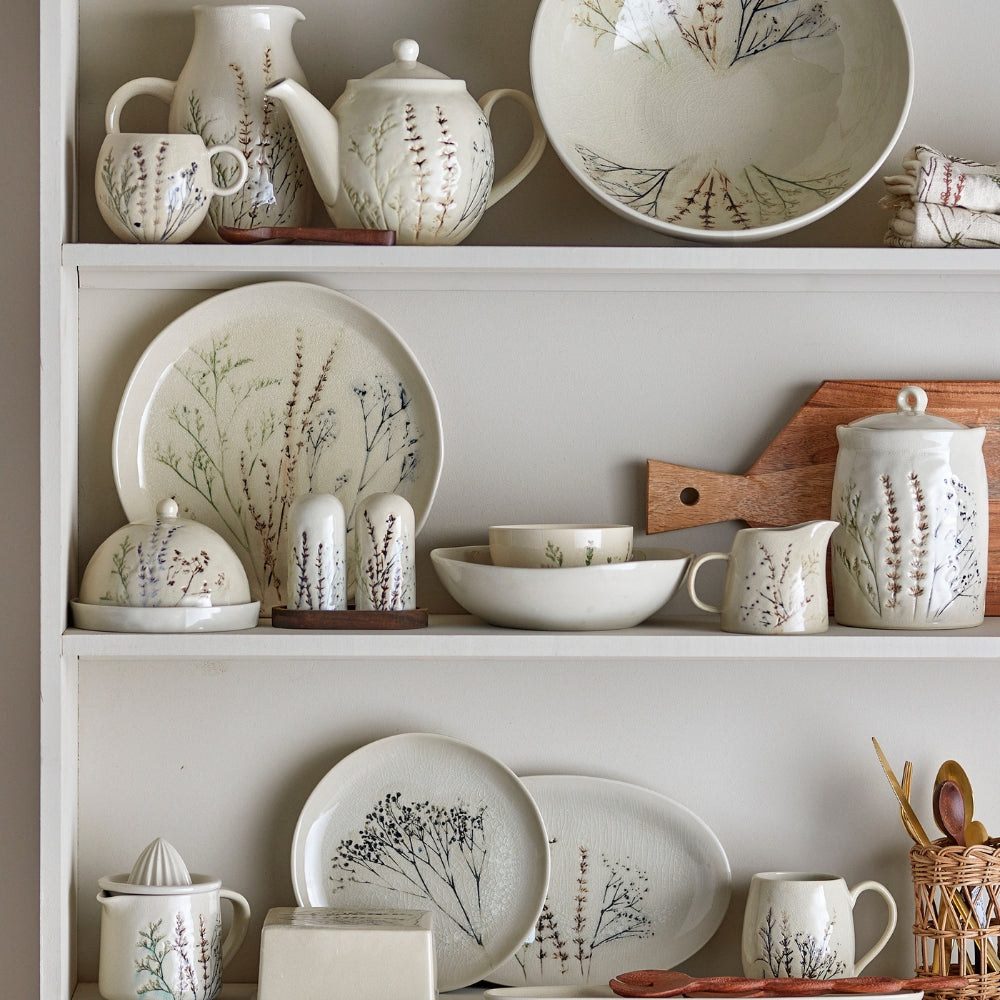 Bloomingville Zestaw naczyń śniadaniowych Bea Nature Stoneware