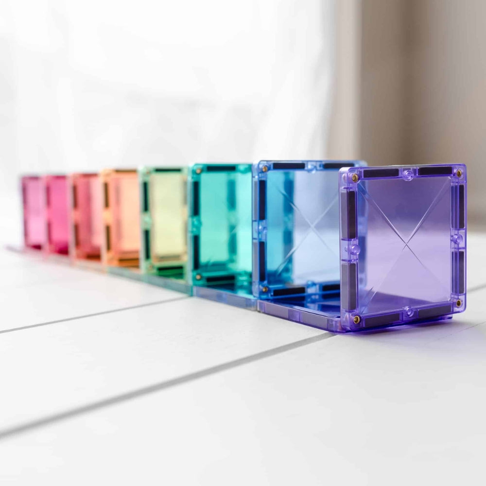 Connetix Klocki magnetyczne dla dzieci Pastel Mega Pack 202el.