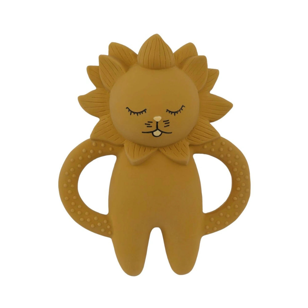Konges slojd Gryzak dla niemowlaka Lion Mustard