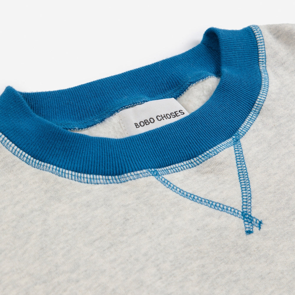 Bobo Choses Bluza dziecięca Dominos Light Heather Grey