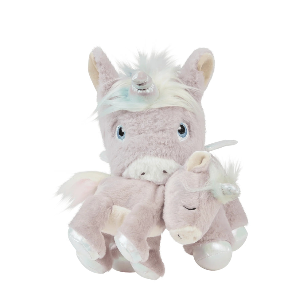 Olli Ella Przytulanka dla niemowlaka Unicorn Glitter Lilac