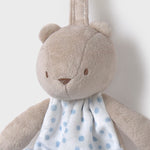 Mayoral Przytulanka dla niemowlaka szmatka Miś Błękitny