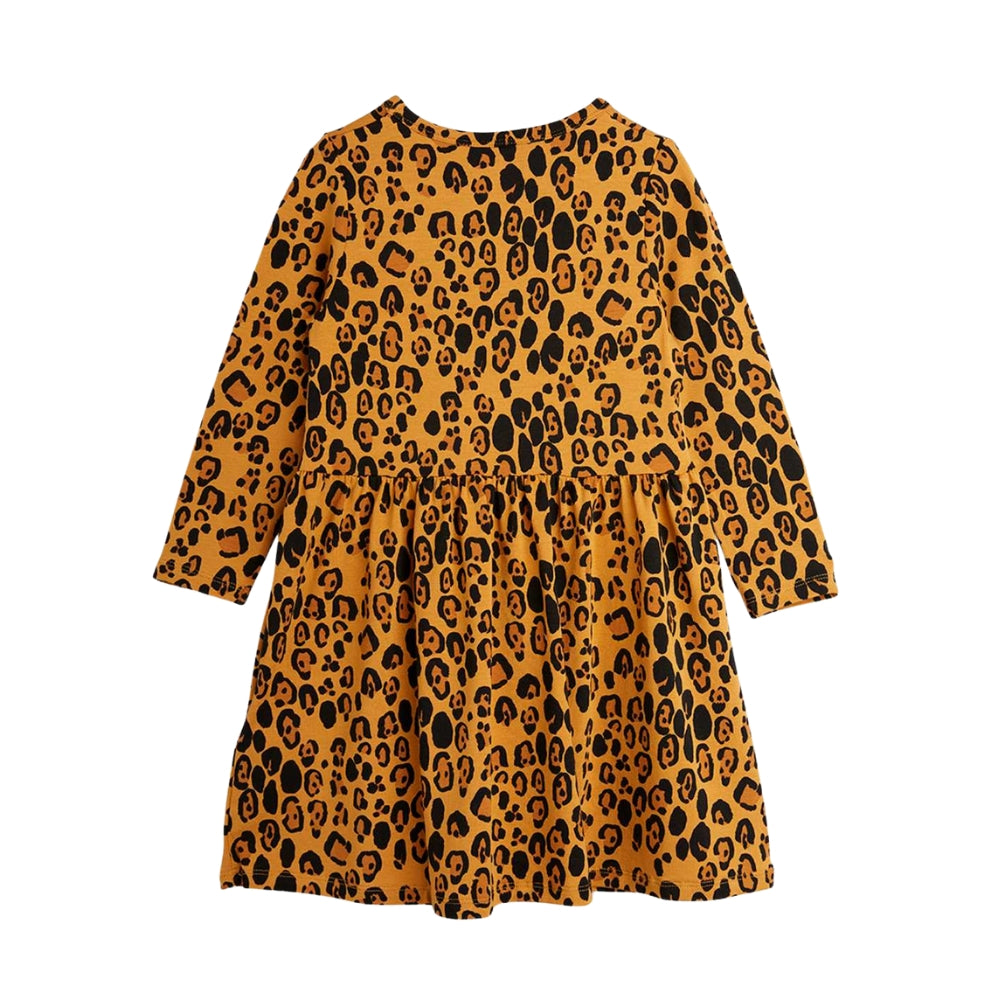 Mini Rodini Sukienka dla dziewczynki Leopard